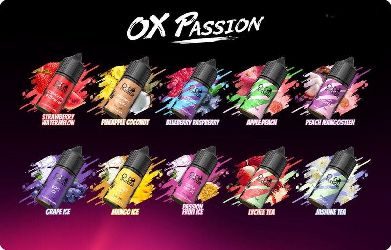 Tinh dầu OXVA OXPassion – Tinh Dầu Vị Trái Cây Tươi Mát Cho Người Yêu Vaping Juice Saltnic OXVA OX Passion