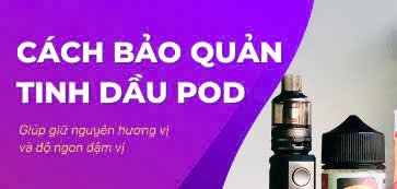bảo quản tinh dầu