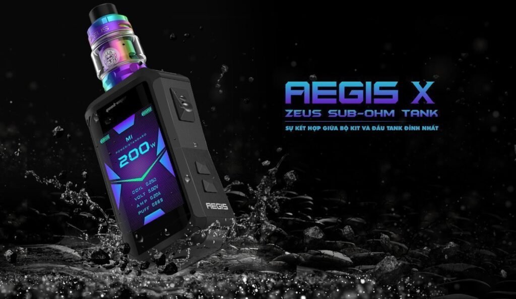 Aegis X Zeus Subohm RTA: Sự Kết Hợp Hoàn Hảo Từ Geekvape Aegis X Zeus
