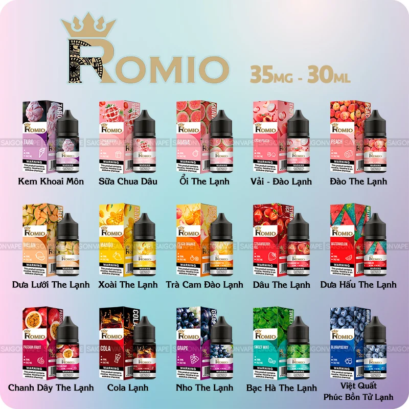 Tinh dầu Romio Tinh dầu Romio