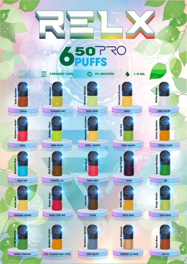 Đầu Pod RELX INFINITY 1.9ML