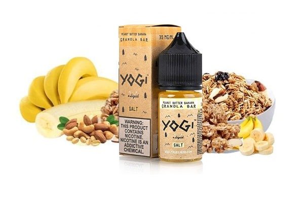 Yogi Granola Bar – Peanut Butter Banana 100ML: Hương Vị Độc Đáo Từ Bánh Granola Yogi Granola Bar