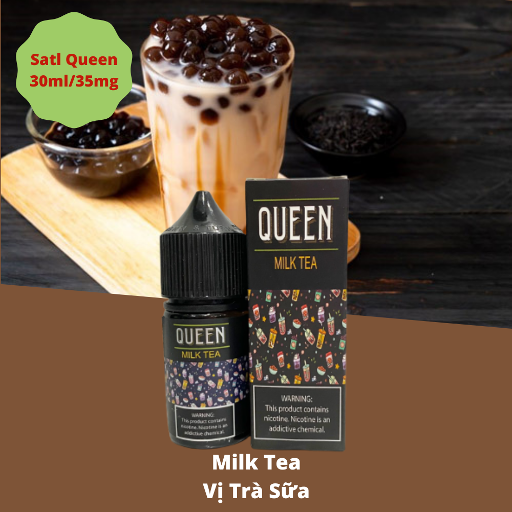Tinh dầu Saltnic KING MILK TEA 