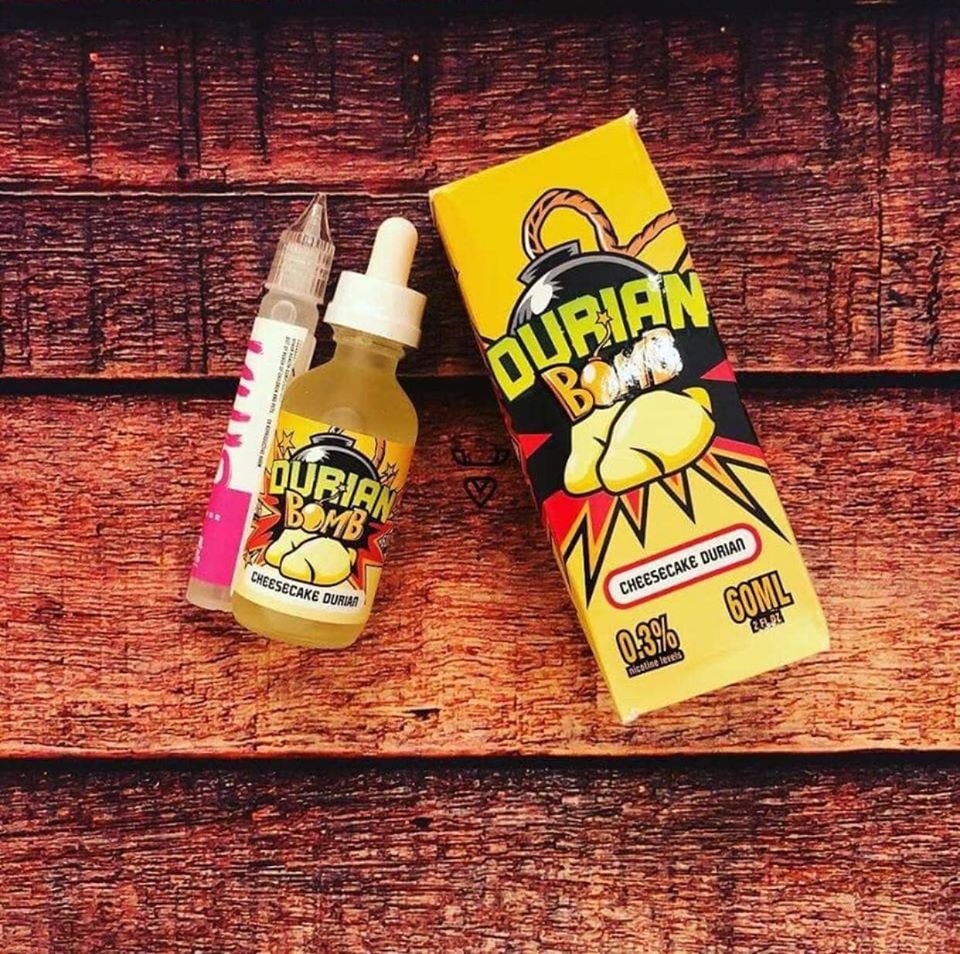 Juice Durian Bomb – Tinh Dầu Vị Sầu Riêng Độc Đáo Cho Trải Nghiệm Vaping Mạnh Mẽ Juice Durian Bomb