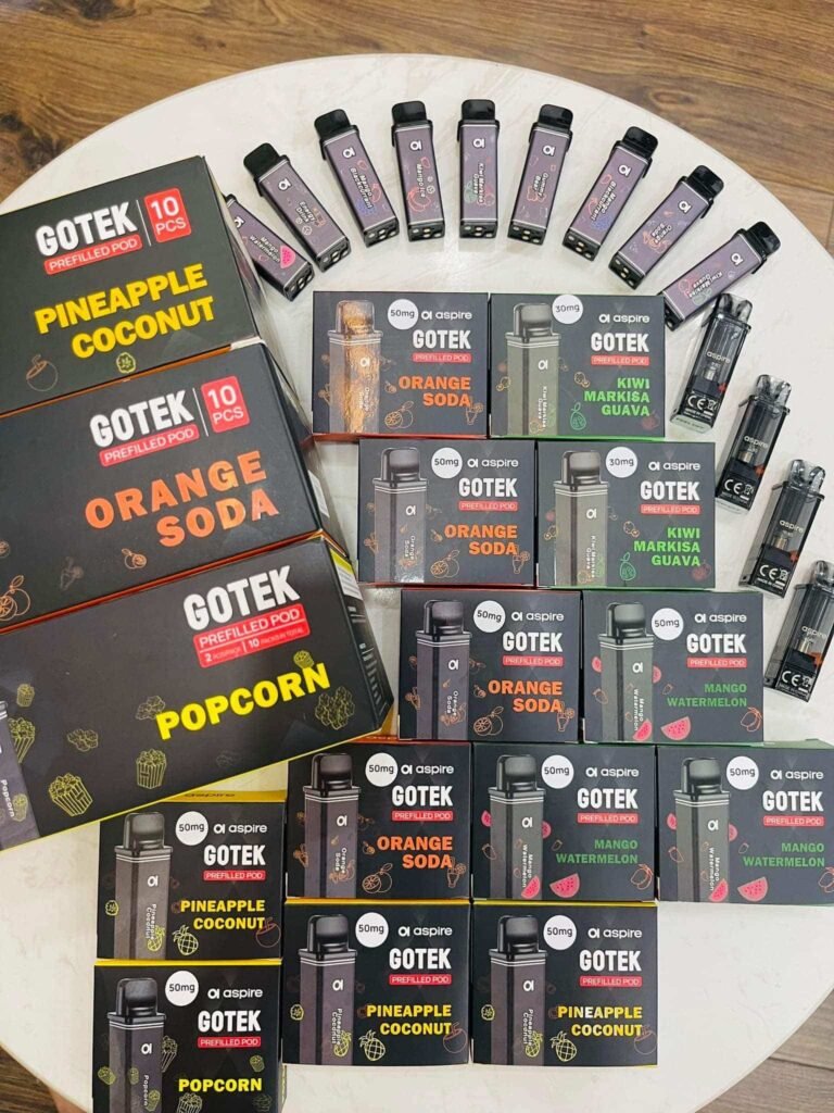 Đầu Pod Aspire GoTek X, GoTek S