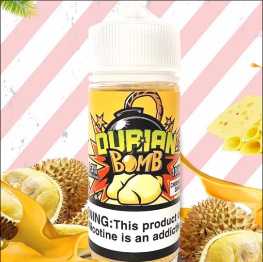 Juice Durian Bomb – Tinh Dầu Vị Sầu Riêng Độc Đáo Cho Trải Nghiệm Vaping Mạnh Mẽ Juice Durian Bomb