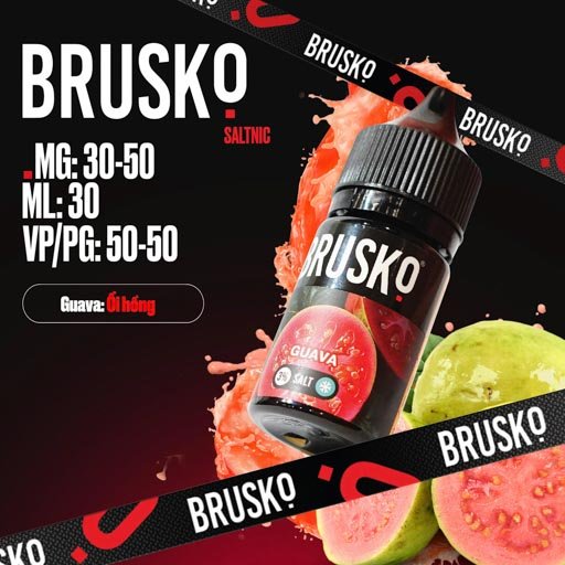Brusko Juice – Tinh Dầu Tuyệt Vời Đầy Hương Vị Từ LuxVape Brusko Juice