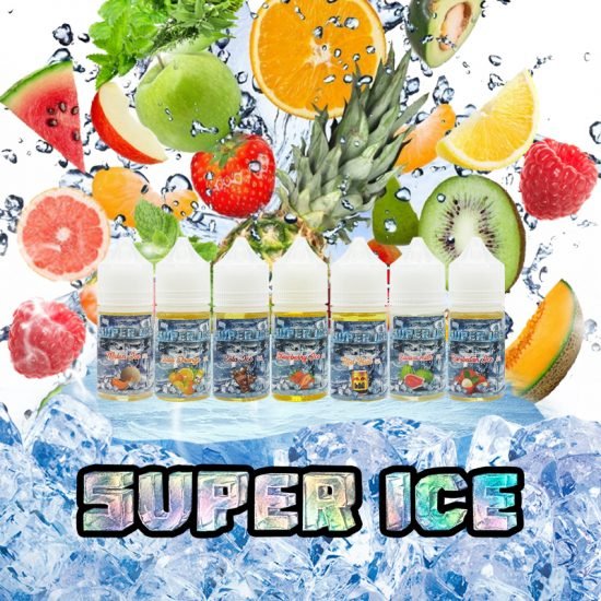Tinh dầu Saltnic SUPER ICE – Trải Nghiệm Vaping Mát Lạnh Tuyệt Đối Tại Luxvape Tinh dầu Saltnic SUPER ICE