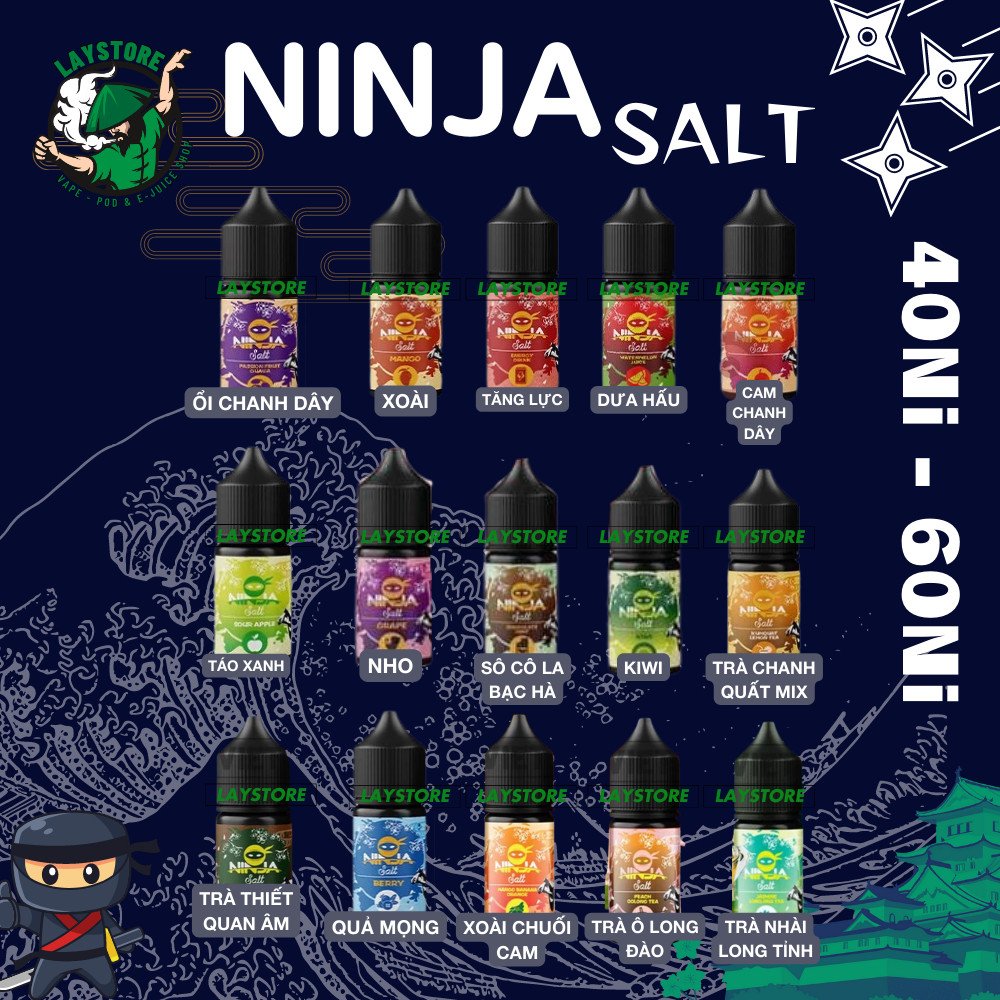 Juice Saltnic Ninja Grape 