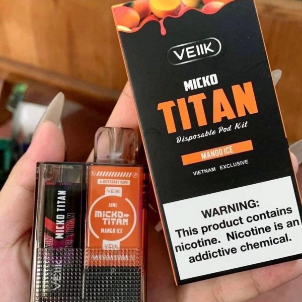 Đầu Pod Veiik Micko Titan – Sự Kết Hợp Hoàn Hảo Giữa Hiệu Suất và Tiện Lợi Đầu Pod Veiik Micko Titan