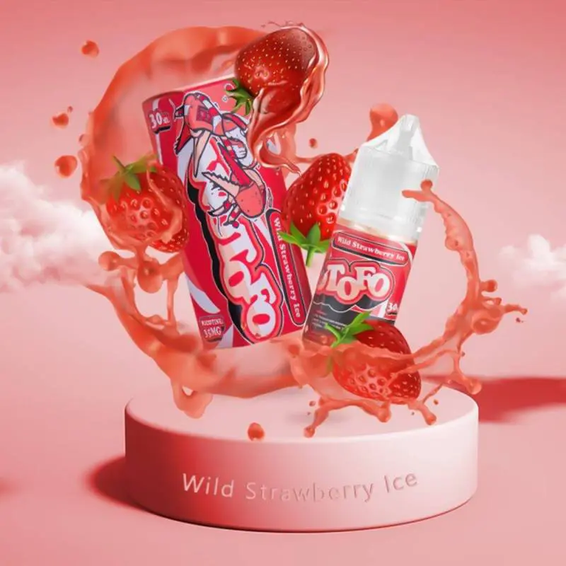 Wotofo Salt Wild Strawberry Ice: Tinh Dầu Salt Nic Vị Dâu Rừng Lạnh - "Bùng Nổ" Hương Vị, "Thăng Hoa" Cảm Xúc