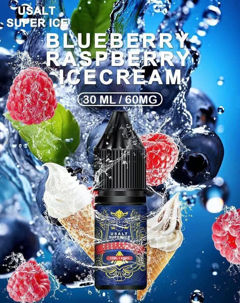 Tinh Dầu Saltnic Super Ice Blueberry Raspberry