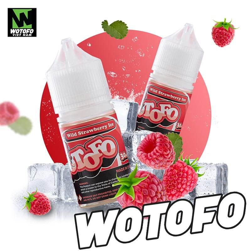  Tinh Dầu Salt Nic Vị Dâu Rừng