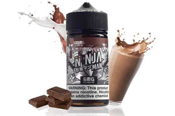 Tinh dầu Mỹ Ninja Man Socola Sữa 100ml