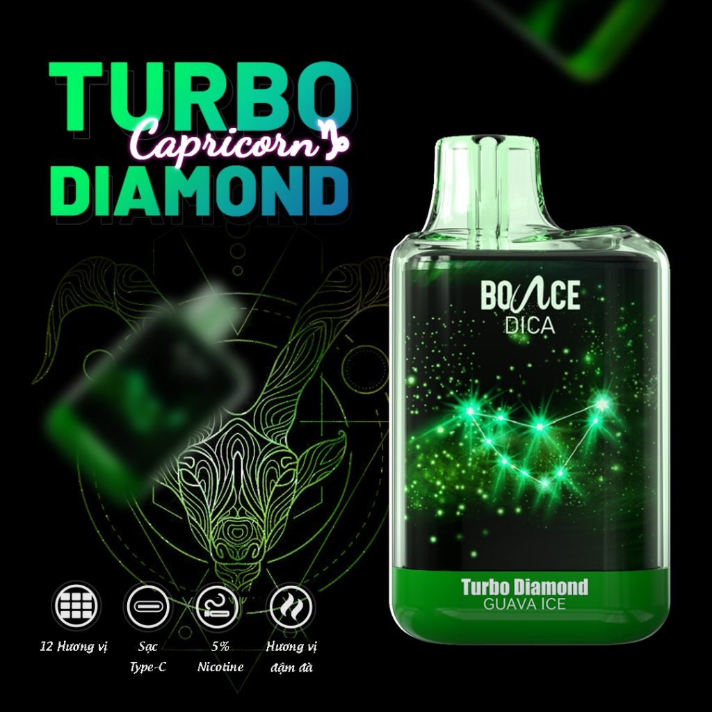 Bounce Turbo Diamond 6500 Puffs