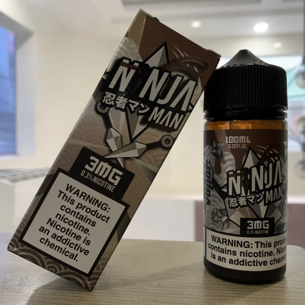 Tinh dầu Mỹ Ninja Man Socola Sữa 100ml