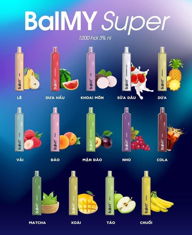 BalMY Super 1200 Puffs