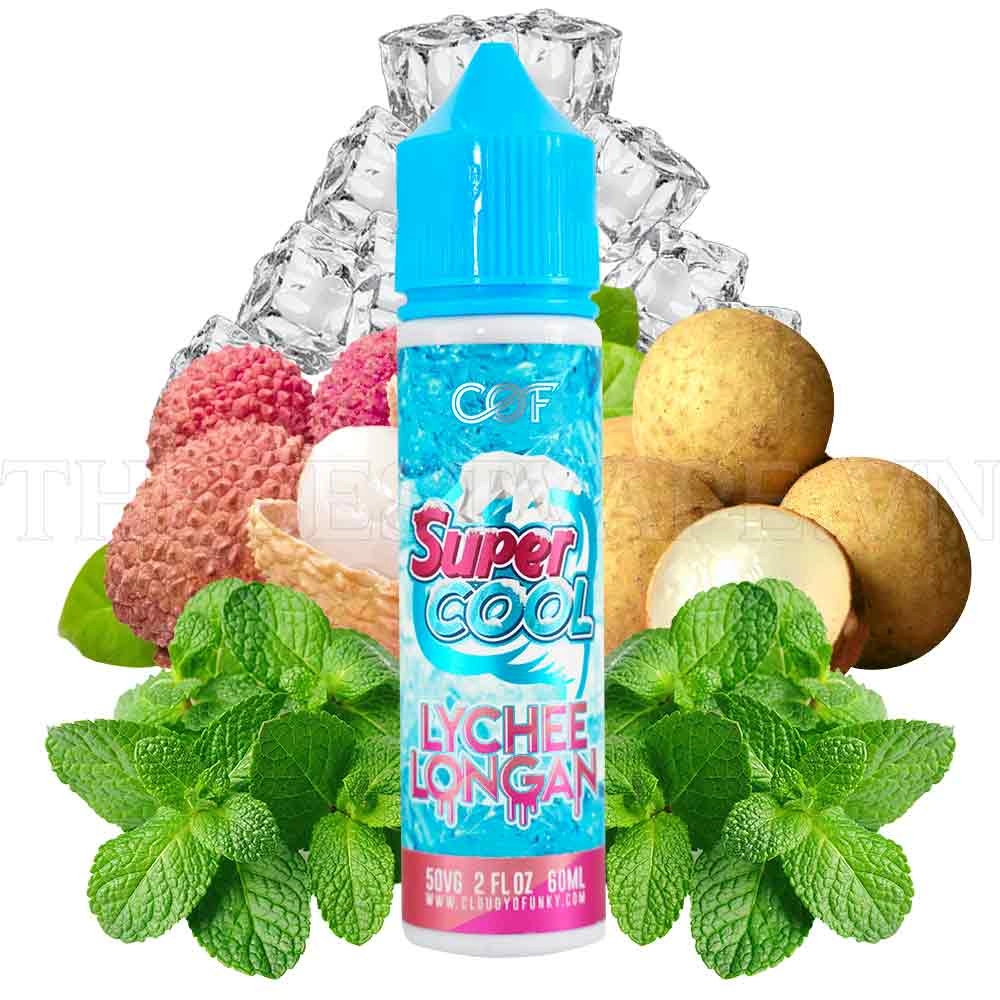 Tinh Dầu Vape "Bùng Nổ" Vị Vải Nhãn Lạnh