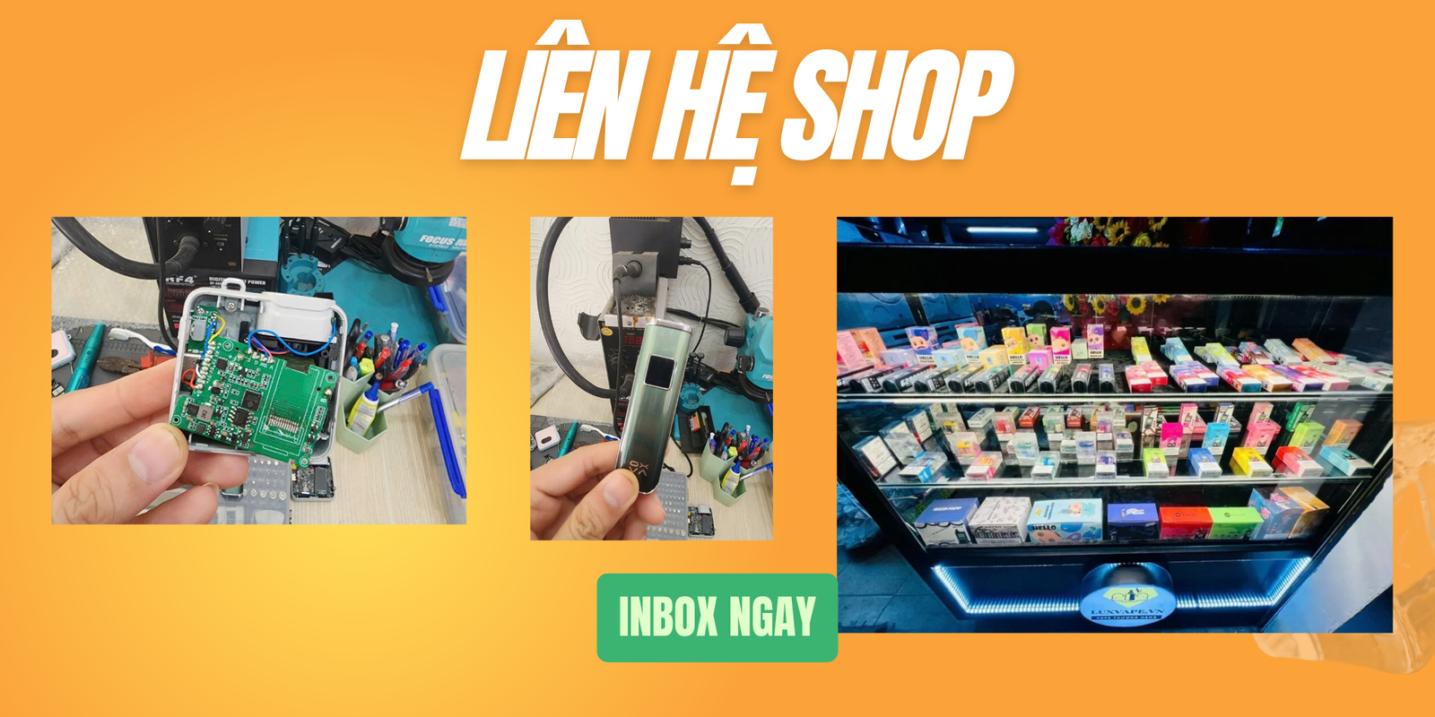 Liên hệ Lux vape Liên hệ Lux vape