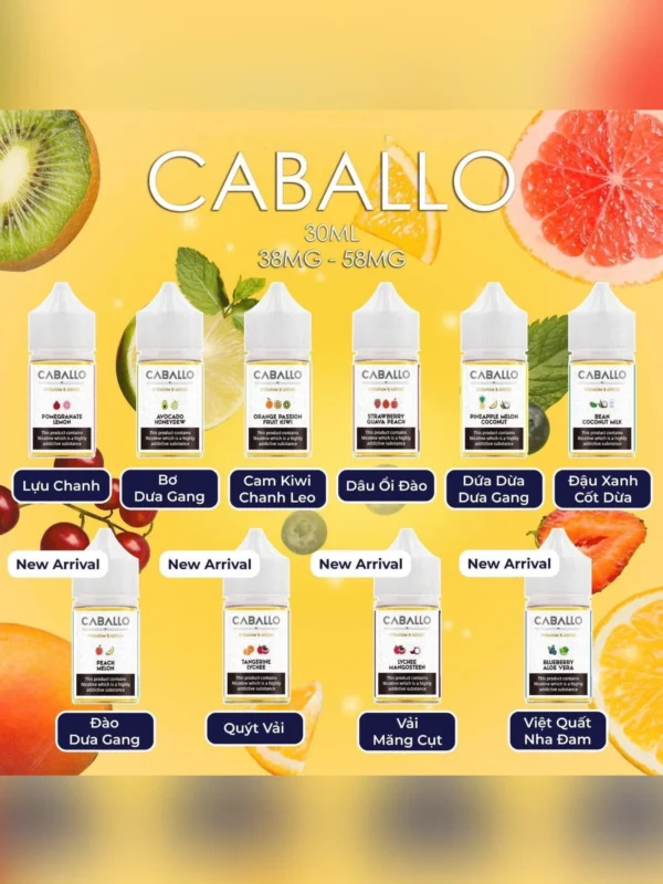 Tinh dầu CABALLO Juice - Hình ảnh 2