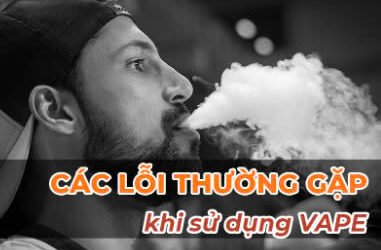 Gặp Lỗi Vape – Pod Tự Đốt Đừng Lo Luxvape – Vape Bình Thạnh Sẽ Giúp Bạn