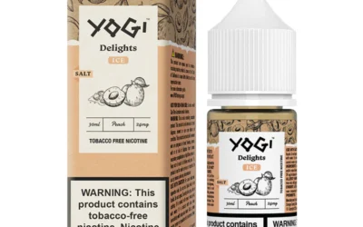 Salt Yogi Delights – Peach 30ML: Hương Vị Đào Tươi Mát Cho Tín Đồ Vape