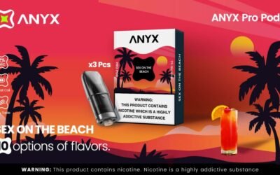 ANYX Pro Sex On The Beach: Closed Pod 20mg – Cocktail Cam Đào “Bùng Nổ” Vị Giác
