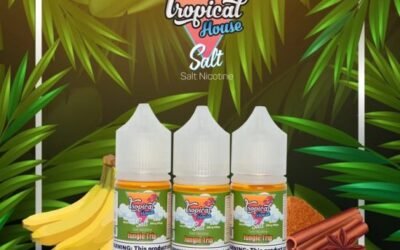 Tinh dầu tropical house Jungle Trip: Tinh Dầu Salt Nic Mỹ – Hương Vị Chuối Quế Lạnh “Gây Nghiện”