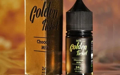 Golden Ticket 30ml: Vị Socola Sữa Béo Ngọt – Mang Hương Vị Mỹ Sang Trọng