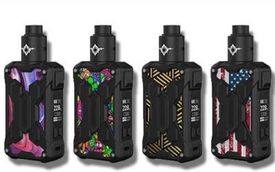 Rincoe Mechman Lite 228W RDA Kit: Vape Kit mạnh mẽ, gọn nhẹ, trải nghiệm vaping đỉnh cao