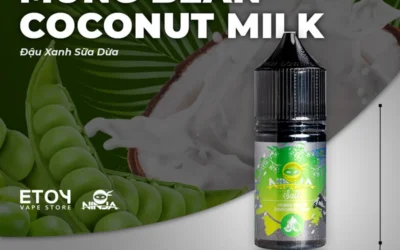 Ninja Salt Mung Bean Coconut Milk 30ml: Tinh Dầu Saltnic Vị Đậu Xanh Sữa Dừa “Độc Lạ”