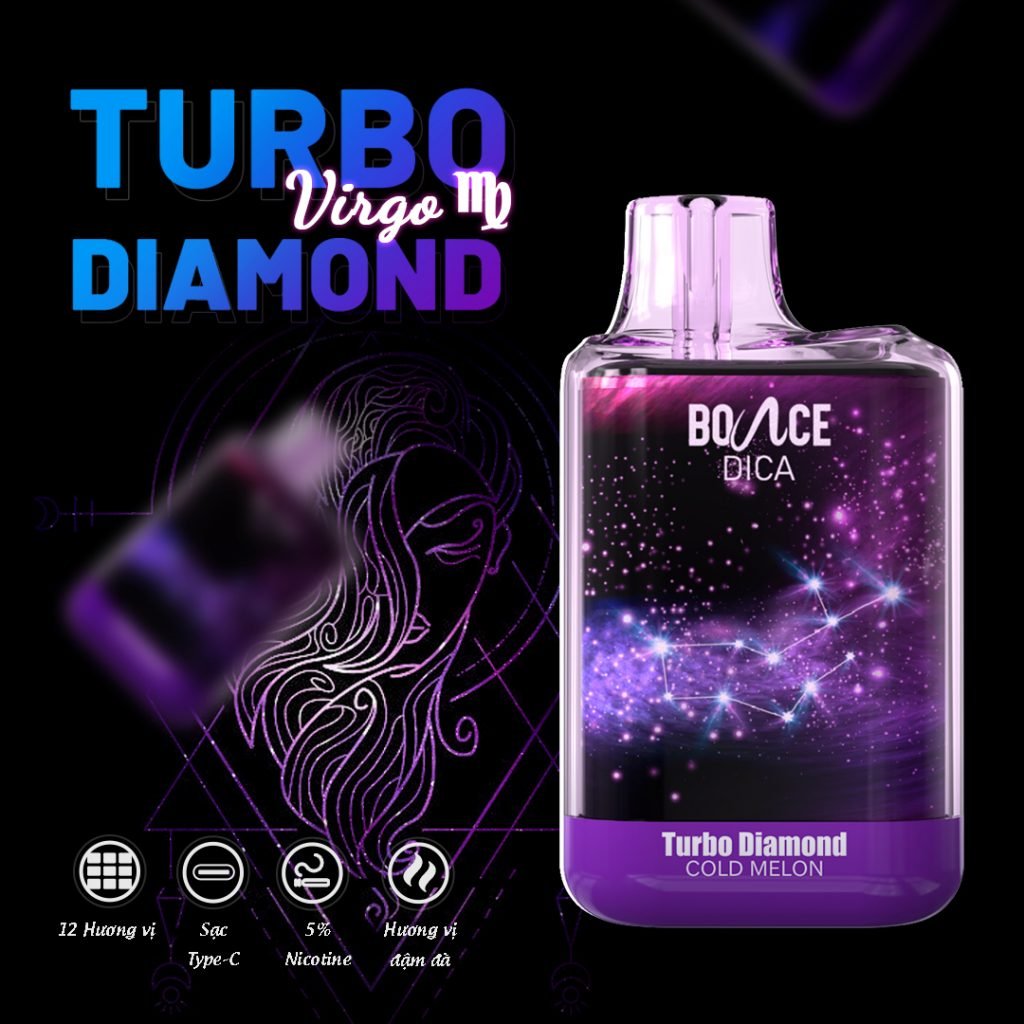 Bounce Turbo Diamond 6500 Puffs