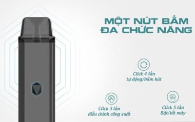 ZQ Xtal Pro 30W Pod System: “Siêu Phẩm” Vape Pod Với Lỗ Gió “Thần Kỳ” và Pin “Trâu”