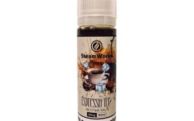 Tinh Dầu Saltnic Steam Works ESPRESSO ICE: “Bùng Nổ” Vị Cà Phê Lạnh – “Đánh Thức” Mọi Giác Quan